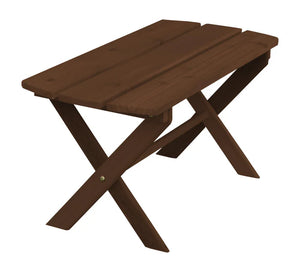 Regallion Folding End Table and Folding Coffee Table Garden Bench