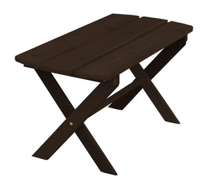 Regallion Folding End Table and Folding Coffee Table Garden Bench