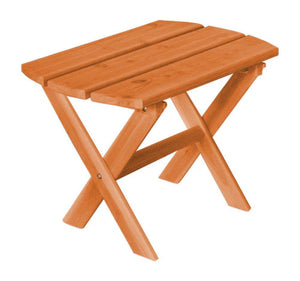 Regallion Folding End Table and Folding Coffee Table Garden Bench
