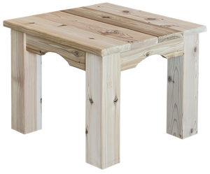 Regallion Square End Table Garden Bench