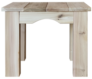 Regallion Square End Table Garden Bench