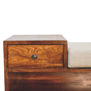 Retreat Chestnut Shoe Bench Bench