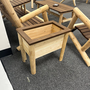 ThermaFusion Cedar Rectangle Planter Box Lounge Chair