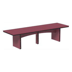 Urban Dining Table (3' x 10' Rectangular) by LuxCraft Armchair