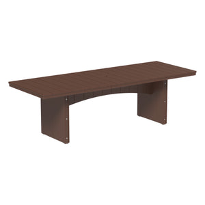 Urban Dining Table (3' x 8' Rectangular) by LuxCraft Armchair