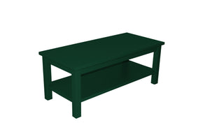 Versaloft Coffee Table with Shelf Coffee Table Coffee table with shelf / Dark Green Paint