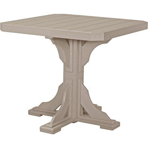 Poly 41" Square Table (Bar Height)