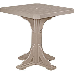 Poly 41" Square Table (Bar Height)