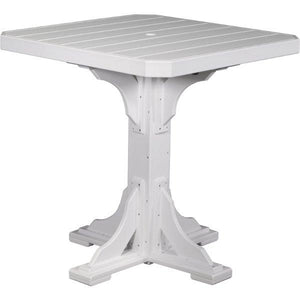 Poly 41" Square Table (Bar Height)