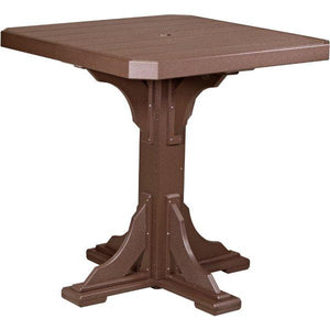 Poly 41" Square Table (Bar Height)