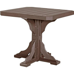 Poly 41" Square Table (Bar Height)