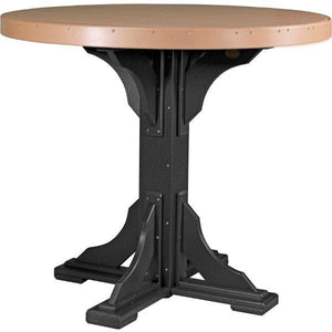 Poly 4 ft Round Table (Bar Height) by LuxCraft