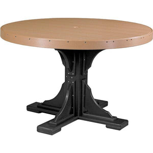 Poly 4 ft Round Table (Bar Height) by LuxCraft