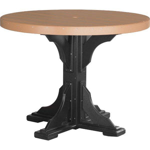 Poly 4 ft Round Table (Bar Height) by LuxCraft