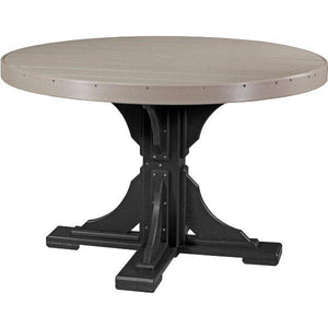 Poly 4 ft Round Table (Bar Height) by LuxCraft