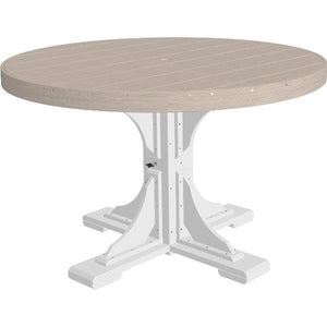 Poly 4 ft Round Table (Bar Height) by LuxCraft