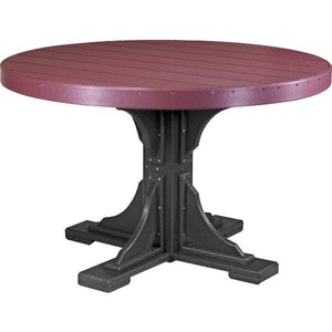 Poly 4 ft Round Table (Bar Height) by LuxCraft