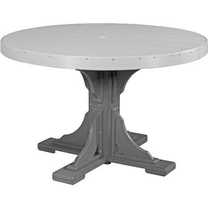 Poly 4 ft Round Table (Bar Height) by LuxCraft