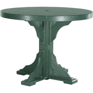 Poly 4 ft Round Table (Bar Height) by LuxCraft