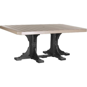 Poly 4ft x 6ft Rectangular Table Bar Height