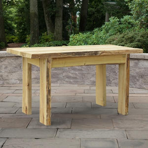 A & L Furniture Autumnwood Table Table 4ft / Unfinished