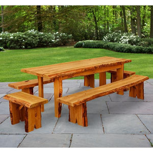 A & L Furniture Autumnwood Table Table 4ft / Unfinished
