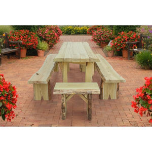 A & L Furniture Autumnwood Table Table 4ft / Unfinished
