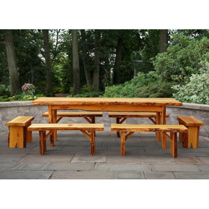 A & L Furniture Autumnwood Table Table 4ft / Unfinished