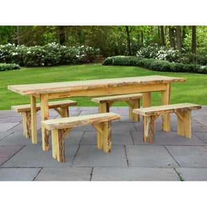 A & L Furniture Autumnwood Table Table 4ft / Unfinished