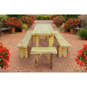 A & L Furniture Autumnwood Table Table 4ft / Unfinished