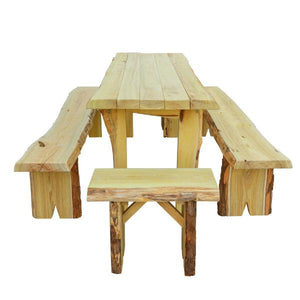 A & L Furniture Autumnwood Table Table 4ft / Unfinished
