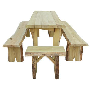 A & L Furniture Autumnwood Table Table 4ft / Unfinished