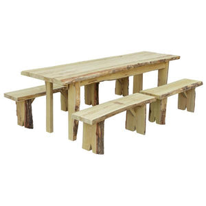 A & L Furniture Autumnwood Table Table 4ft / Unfinished