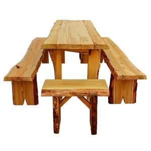 A & L Furniture Autumnwood Table Table 4ft / Unfinished