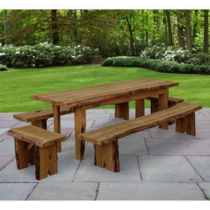 A & L Furniture Autumnwood Table Table 4ft / Unfinished