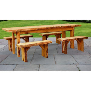 A & L Furniture Autumnwood Table Table 4ft / Unfinished