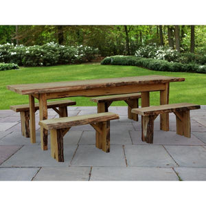 A & L Furniture Autumnwood Table Table 4ft / Unfinished