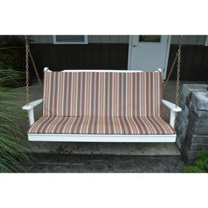 A & L Furniture Full Bench Cushion Cushions & Pillows Natural / 4ft