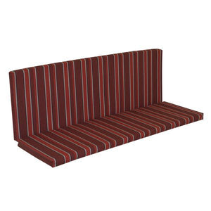 A & L Furniture Full Bench Cushion Cushions & Pillows Natural / 4ft