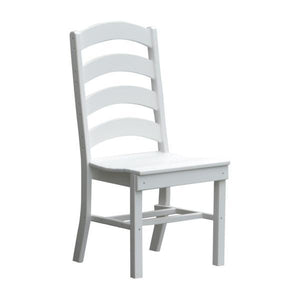 A & L Furniture Ladderback Dining Chair Outdoor Chairs Aruba Blue