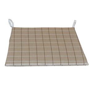 A & L Furniture Poly Dining Chair Seat Cushion Cushions & Pillows Cottage Tan