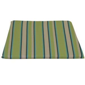 A & L Furniture Poly Dining Chair Seat Cushion Cushions & Pillows Lime Stripe