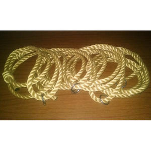 A & L Furniture Rope Kit For Swing and Swingbed Ceiling Porch Swing Hardware 8ft