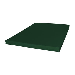 A & L Furniture VersaLoft Bed Cushion 4" Thick Cushions & Pillows Full / Forest Green