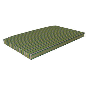 A & L Furniture VersaLoft Bed Cushion 4" Thick Cushions & Pillows Twin / Lime Stripe