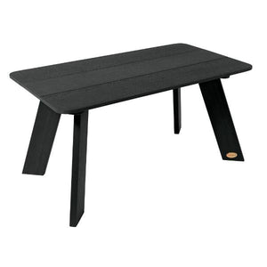 Adirondack Barcelona Modern Conversation Table Outdoor Table Black