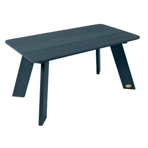 Adirondack Barcelona Modern Conversation Table Outdoor Table Federal Blue