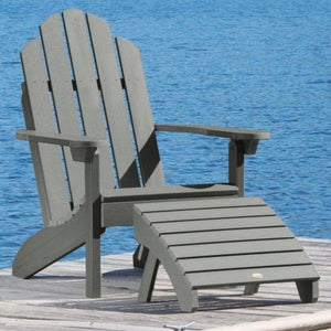 Adirondack Classic Westport Chair with Folding Ottoman Ottoman