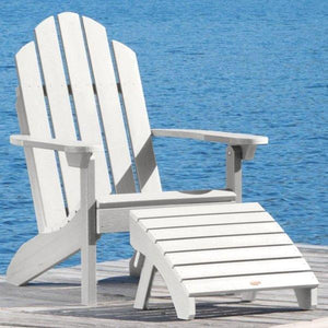 Adirondack Classic Westport Chair with Folding Ottoman Ottoman