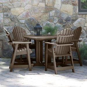 Adirondack Hamilton 5pc Round Counter Height Outdoor Dining Set Dining Set